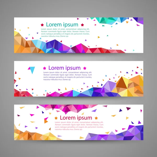 Afiş şablonlar kümesi. Modern soyut tasarım.