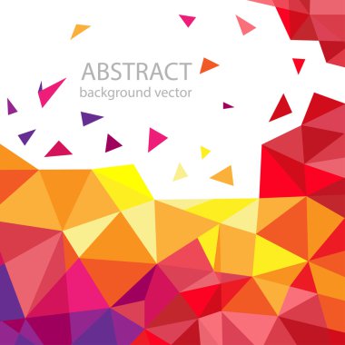 Soyut geometrik vektör arka plan. metniniz için.