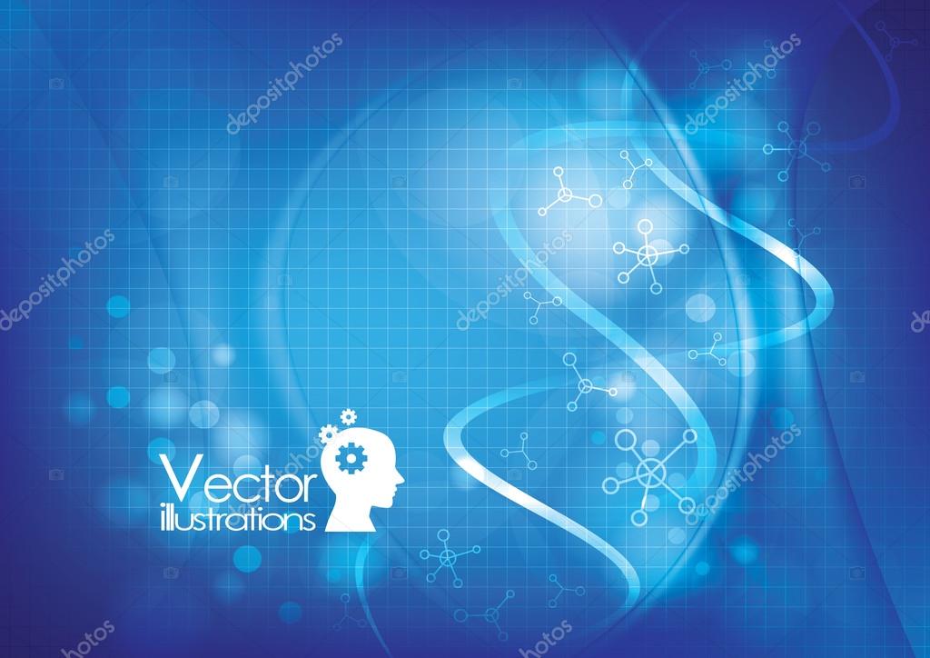 ベクトル イラスト背景医療科学 ストックベクター C Kraifreedom