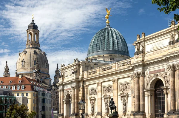 Muzeum Lipsiusbau Frauenkirche Drážďan Drážďany Německo — Stock fotografie