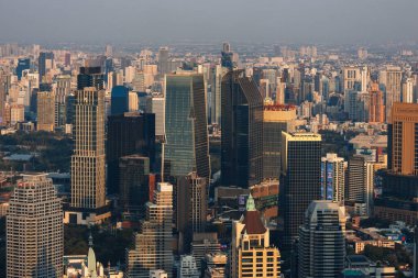 Bangkok şehri yukarıdan