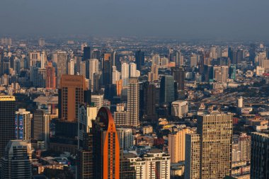 Bangkok şehri yukarıdan