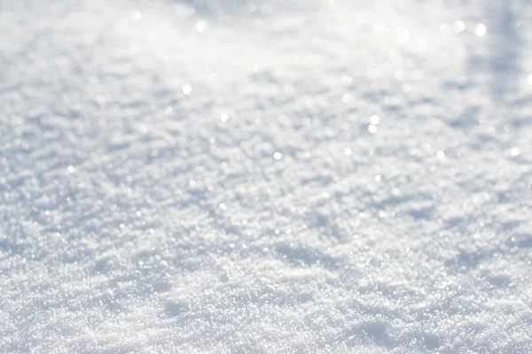 Superficie de nieve primer plano de la nieve — Foto de Stock