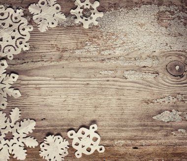 Kar taneli Noel arkaplanı