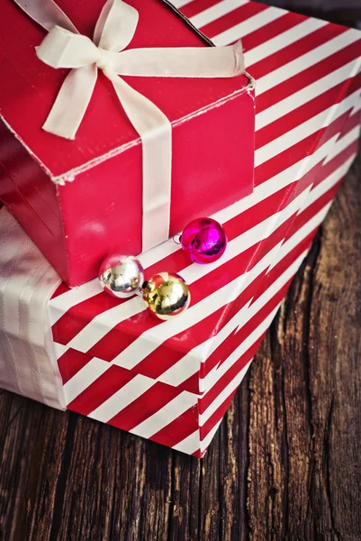 Two Vintage gift boxes — Stock Photo, Image
