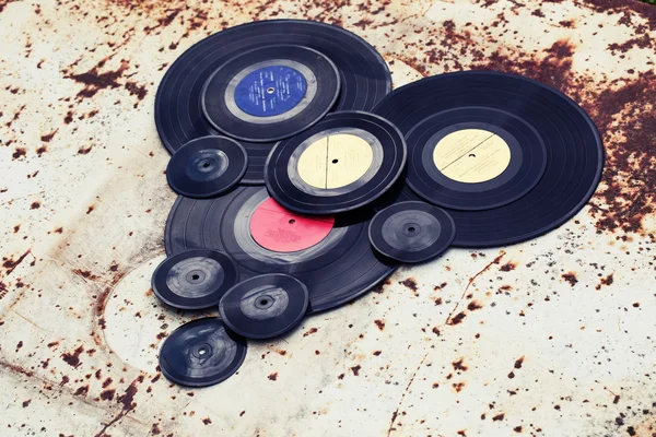 eski vinil kayıtlar