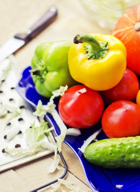 mevsim organik çiğ sebzeleri.