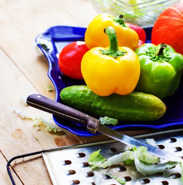 mevsim organik çiğ sebzeleri.