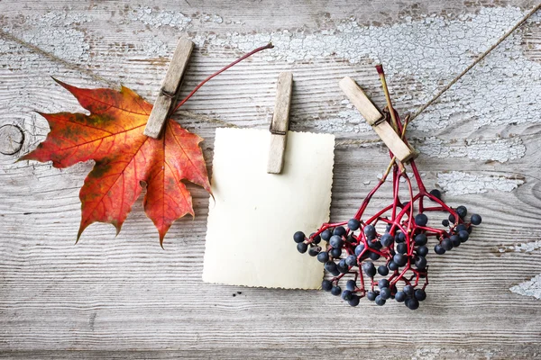 Wooden background with copy space — Stock Photo, Image