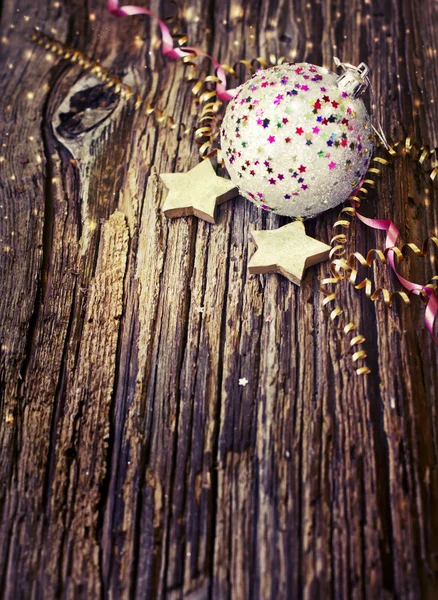 Background with Vintage  Christmas decorations