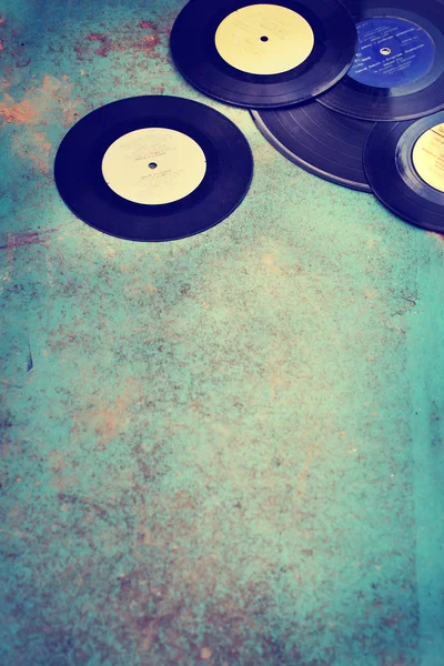 Old vinyl records — Stock Photo, Image