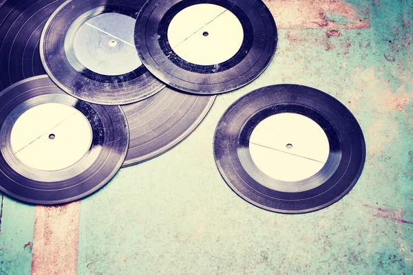 Old vinyl records — Stock Photo, Image