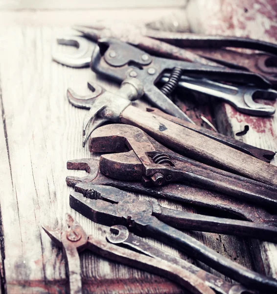 Set of hand tools — Stock Photo, Image