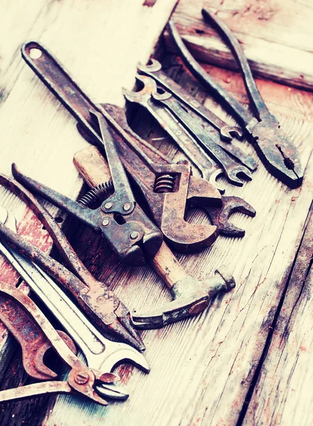 Set of hand tools — Stock Photo, Image