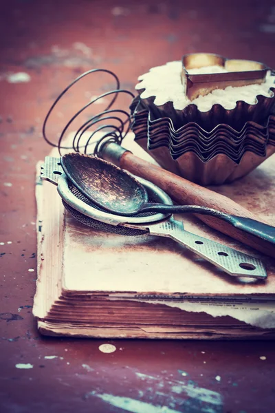 Baking ingredients — Stock Photo, Image