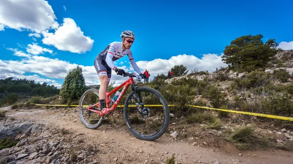 Participación en Chelva MTB XCO abierto — Foto de Stock