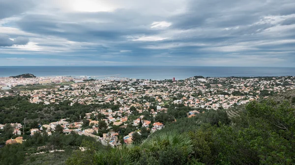 Vista de Denia. España — Foto de Stock