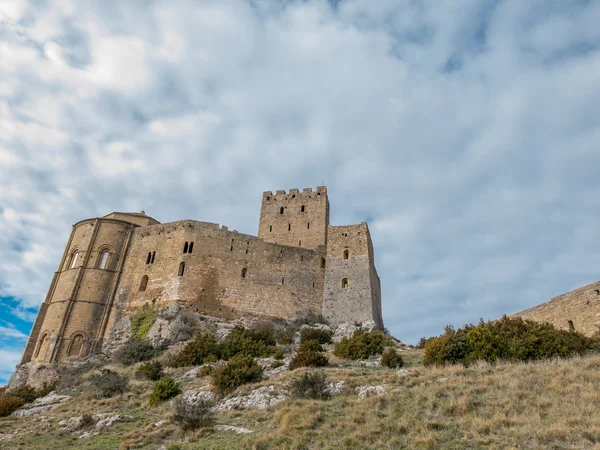 Castelo de Loarre em Huesca, Espanha — Fotografia de Stock