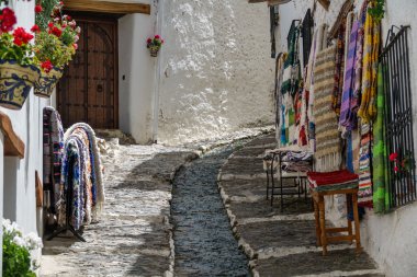 Sokağa Alpujarra, Granada, İspanya
