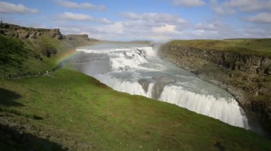 İzlanda 'da Gullfoss