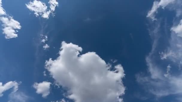 Cielo con nuvole di fusione time lapse — Video Stock