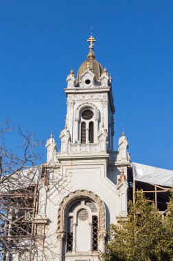 Istanbul'daki Bulgar Ortodoks Kilisesi bellfry