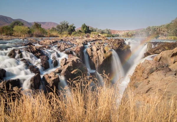 Cascate Epupa lunga esposizione — Foto Stock