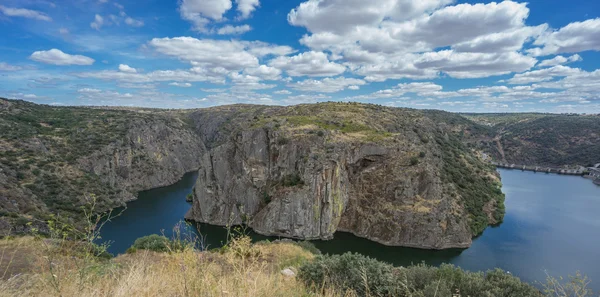 Horse Shoe Bend i floden Douro, Portugal — Stockfoto