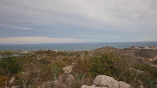 Belos campos de arroz em Albufera e Cullera, Espanha . — Vídeo de Stock