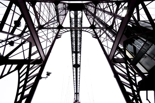 Top of the Bizkaia suspension bridge — Stock Photo, Image