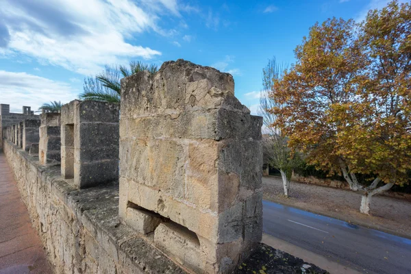 Duvarın Alcudia üstüne — Stok fotoğraf