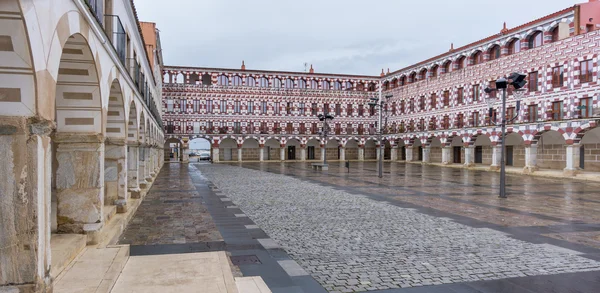 High square in Badajoz, Spain — Stock Photo, Image