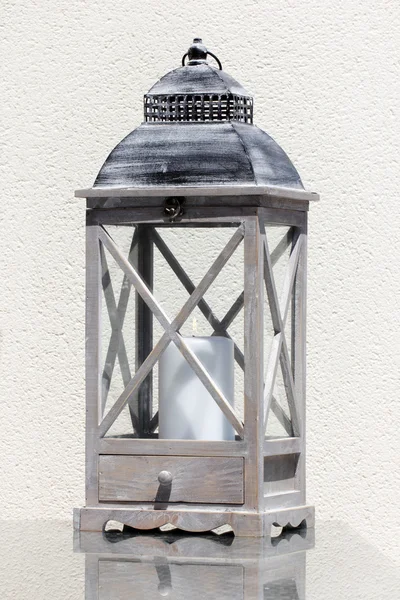 Egy gyertya Lantern — Stock Fotó