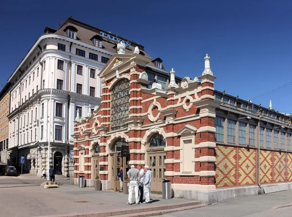 Ayuntamiento de Helsinki antiguo mercado —  Fotos de Stock