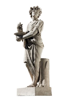 Ancient Dionysus Sculpture clipart