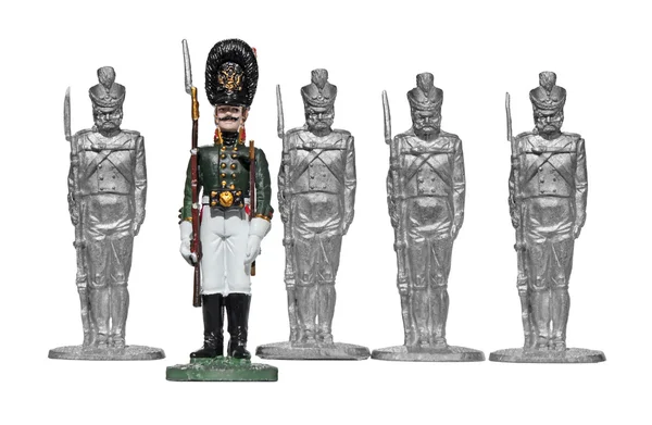 Rysk toy soldiers — Stockfoto