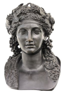 Ancient Bronze Statue  clipart