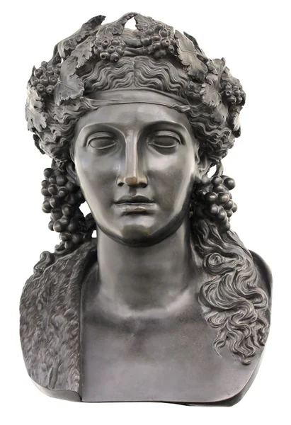Estátua de bronze antigo — Fotografia de Stock