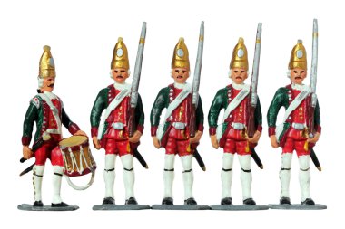 German Toy Soldiers clipart