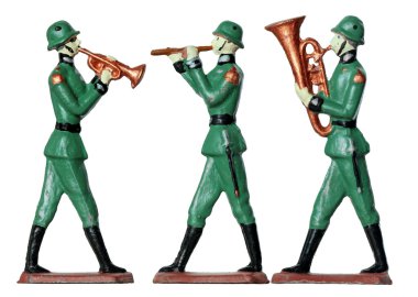 Toy Military Band clipart