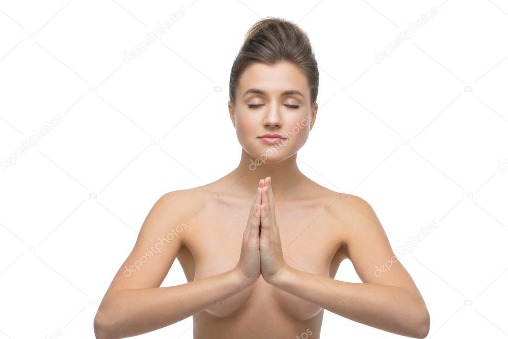 Beautiful Girl With Pon Stock Photo Beautiful Girl With Pon Stock Photo