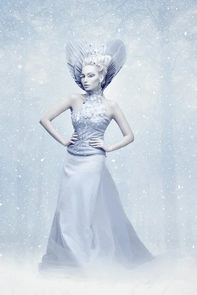 Portrait de reine d'hiver — Photo