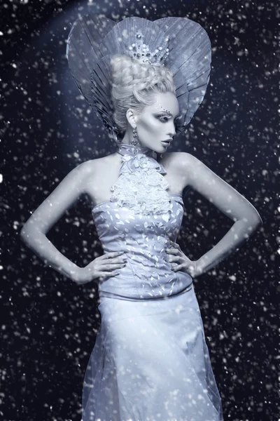 Ritratto della regina invernale — Foto Stock