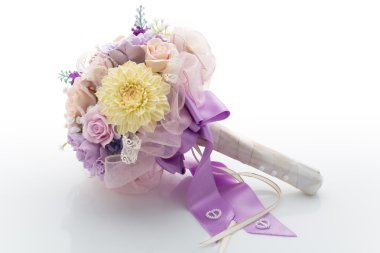 şık düğün buketi