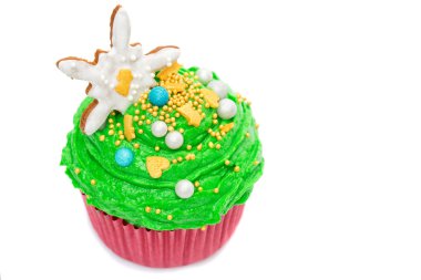 Noel ağacı cupcakes