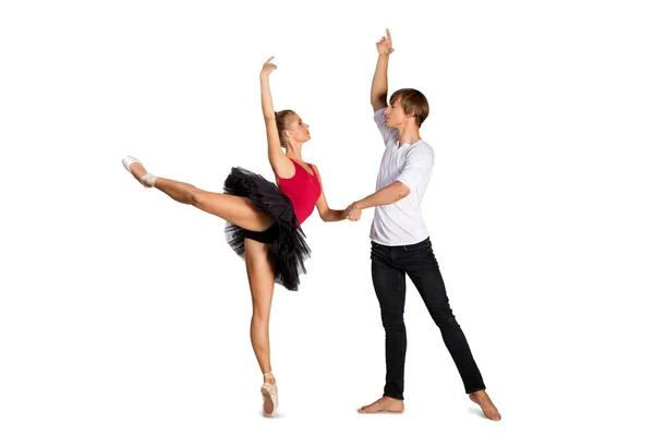 Mooie ballet paar — Stockfoto