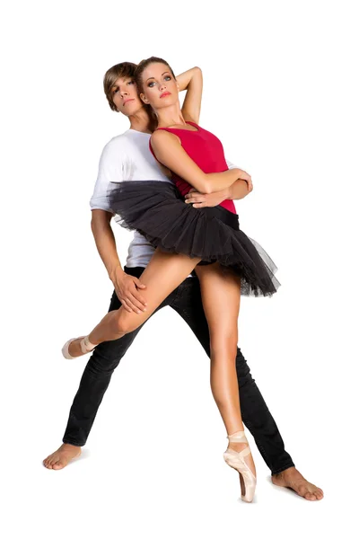 Mooie ballet paar — Stockfoto