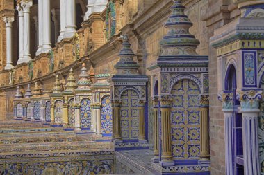 Sevilla 'daki Plaza de Espana.