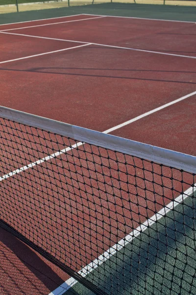 Tennis-Sandplatz — Stockfoto