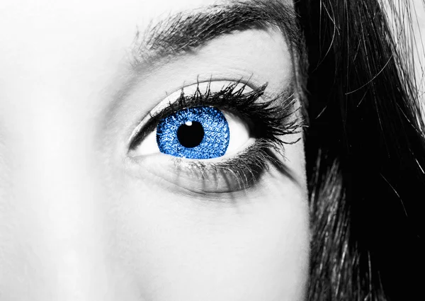 Close-up shot of woman eye — Stock Photo, Image